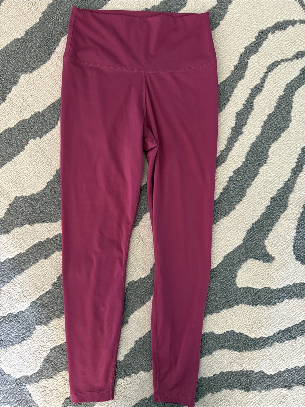 Nike Women's Burgundy High-Waist Leggings